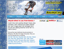 Tablet Screenshot of basikal.my